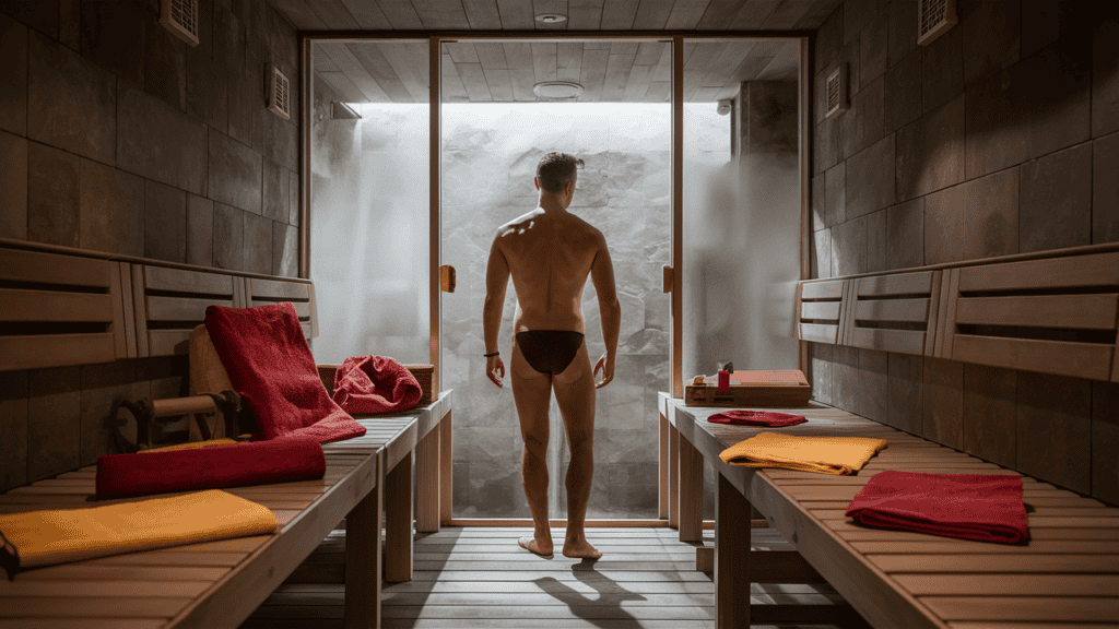 sauna environment
